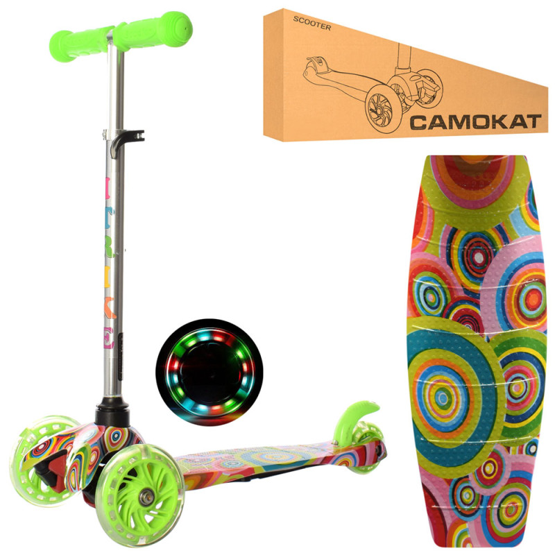 Самокат iTrike Mini BB 3-013-4-F-GR (green) Самокат iTrike Mini BB 3-013-4-F-GR (green)